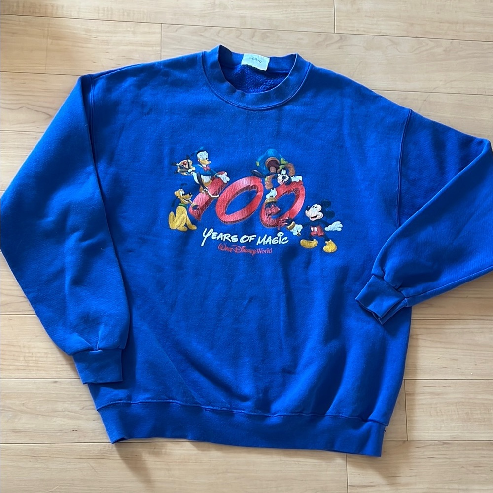 Disney Blue Crewneck Sweater for Everyday Magic